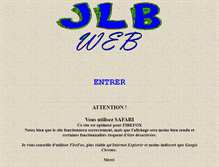 Tablet Screenshot of jlbweb.fr